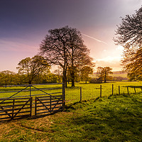 Buy canvas prints of Morning Glow North Yorkshire by keith sayer