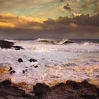 Buy canvas prints of Stormy Sea by Elizma Fourie