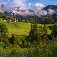Buy canvas prints of Santa Maddalena - Valley Val di Funes - Dolomites - Italy 9 by Jenny Rainbow