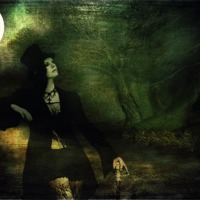 Buy canvas prints of Love Moonlight Song of Vampiress by Jenny Rainbow