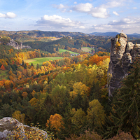 Buy canvas prints of  You Give Me the Wings. Saxon Switzerland  by Jenny Rainbow