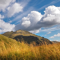 Buy canvas prints of Fine Day At Rest And Be Thankful. Scotland by Jenny Rainbow