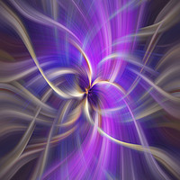 Buy canvas prints of The Violet Flame. Spirituality by Jenny Rainbow