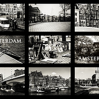 Buy canvas prints of Amsterdam by Jenny Rainbow by Jenny Rainbow