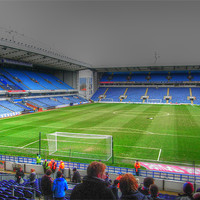 Buy canvas prints of Ewood Park, Blackburn Rovers. by colin potts