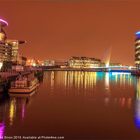 Buy canvas prints of Princess Katherine at Salford Quays by Mike Dickinson