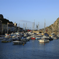 Buy canvas prints of Ilfracombe Harbour, Devon by vicky Lewis