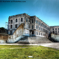 Buy canvas prints of Alcatraz Prison by chris wood