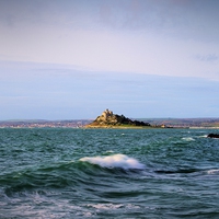 Buy canvas prints of St Michaels Mount by chris wood