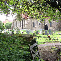 Buy canvas prints of The Church Yard by paul sexton