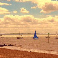 Buy canvas prints of Beach View by paul sexton