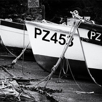 Buy canvas prints of Working boats by Steve Cowe