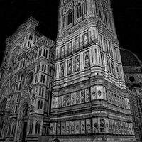 Buy canvas prints of Duomo, Florence, Italy by Diane  Mohlman