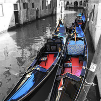 Buy canvas prints of Serenity on Venetian Canals by richard sayer