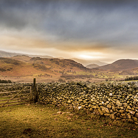 Buy canvas prints of  Gateway to the Cumbrian Fells by richard sayer