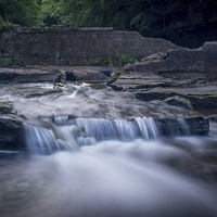 Buy canvas prints of  Falling Beck by richard sayer