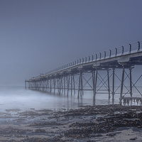 Buy canvas prints of  Moody Blue by richard sayer