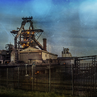 Buy canvas prints of  Iron and Steel by richard sayer
