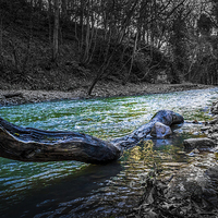 Buy canvas prints of  Azure Stream by richard sayer