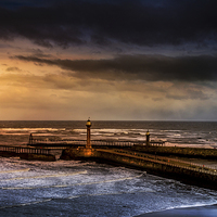 Buy canvas prints of  Any port in a storm by richard sayer