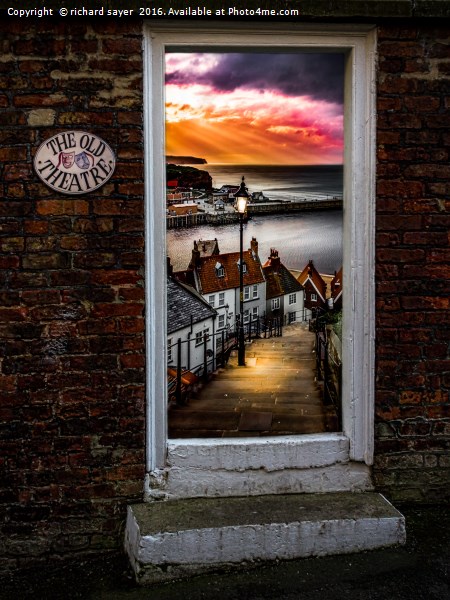 Theatrical Whitby Picture Board by richard sayer