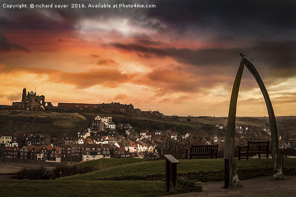 Whitby Vista Picture Board by richard sayer