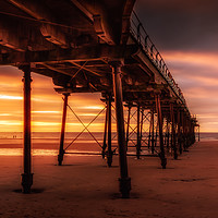 Buy canvas prints of Under the Board Walk by richard sayer