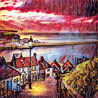 Buy canvas prints of Sweet Whitby by richard sayer