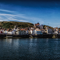 Buy canvas prints of Sunny Harbour by richard sayer