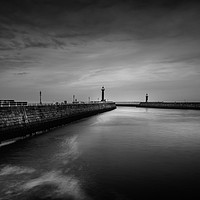 Buy canvas prints of Harbour Walls by richard sayer