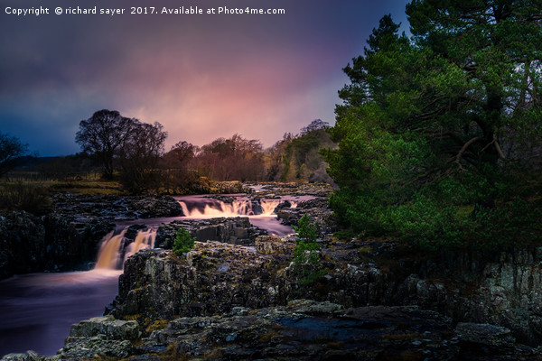 Low Force on the Rocks Picture Board by richard sayer