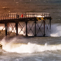Buy canvas prints of Toy Pier by richard sayer