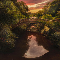 Buy canvas prints of The Romantic Tale of Beggars Bridge by richard sayer