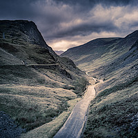 Buy canvas prints of Honister Pass by richard sayer
