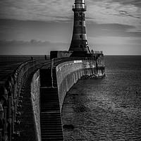 Buy canvas prints of Roker Stairs by richard sayer