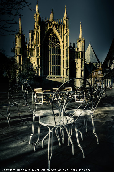 Bask in the Glory of York Picture Board by richard sayer