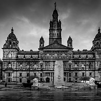 Buy canvas prints of Chambers of Glasgow by richard sayer