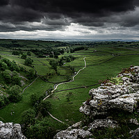 Buy canvas prints of Malham View by richard sayer