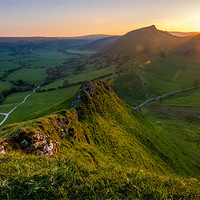Buy canvas prints of Chrome Hill from Parkhouse Hill by Steve Connolly