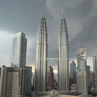 Buy canvas prints of Petronas Towers by Mark McDermott