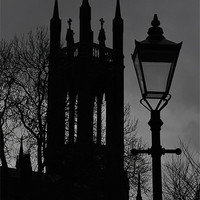 Buy canvas prints of Newcastle Cathederal by Edward Budd
