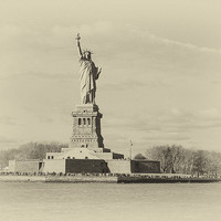 Buy canvas prints of  Statue of Liberty New York by Kevin Duffy