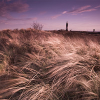 Buy canvas prints of Spurn point lighthouse by Leon Conway