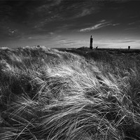 Buy canvas prints of Spurn point light house by Leon Conway