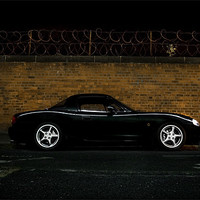 Buy canvas prints of Mazda mx5 at rest by Leon Conway