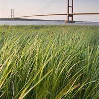 Buy canvas prints of Humber bridge by Leon Conway