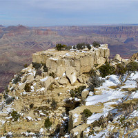 Buy canvas prints of Winter in the Grand Canyon by Lee Mullins