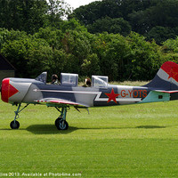 Buy canvas prints of Yakolev Yak-52 at Old Warden by Lee Mullins