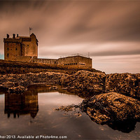 Buy canvas prints of Castle In The Wind by Jon  Crowther
