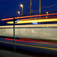 Buy canvas prints of Light Speed Tramways by Jason McCalla